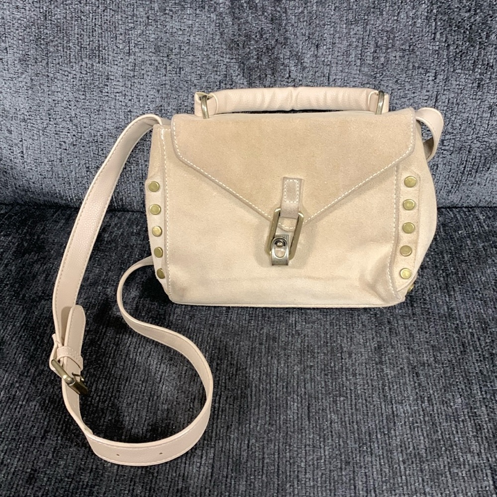 Lionel Tan Suede Purse